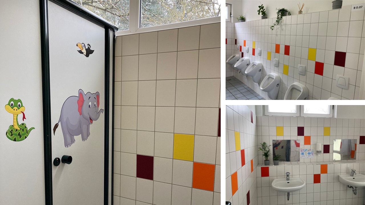 Read more about the article Verschönerung der Toiletten